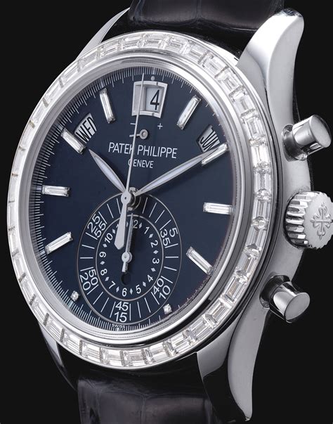 patek philippe geneve diamond watch price|Patek Philippe chronograph price.